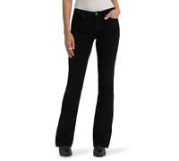 Lee Legendary Mid Rise Bootcut Jeans für Damen, Übergröße, Übergröße, Unionall Black Cord, 50 Kurz