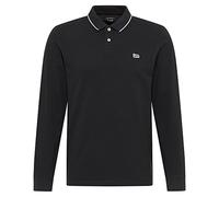 Lee Langarm-polo L Black Black