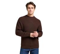 Lee Men's Chunky Crew Neck Sweater, Arabica, XL