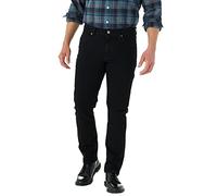 Lee Men's Legendary Regular Fit Tapered Leg Jean, Overdye Black, 33W x 36L