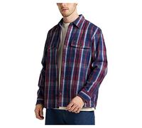 Lee Men's Loose Overshirt Shirt, Velvet Beet, X-Large