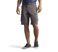Lee Men's New Belted Wyoming Cargo Short, Vapor, 32