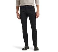 Lee Men's Performance Series Extreme Motion Straight Fit Tapered Leg Jean, Black, 42W x 28L