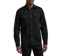 LEE Jeanshemd im Western Style in Schwarz 4XL Regular Fit