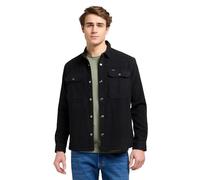 Lee Men's Relaxed Overshirt Shirt, Unionall Black, Medium