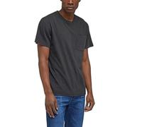 Lee Men's Relaxed Pocket Tee T-Shirt, Washed Black, X-Large