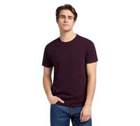 Lee Men's Ultimate Pocket Tee T-Shirt, Deep Wine, S