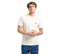 Lee Men's WW Graphic Tee T-Shirt, Ecru Ii, L