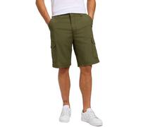 Lee Men's XM Crossroad Cargo Shorts, Olive Night, 33W