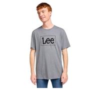 Lee Men's XM Logo Tee T-Shirt, Graphite, S