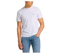Lee Patch Logo Short Sleeve T-shirt Weiß 2XL / Regular Mann (Herstellerartikelnummer: L60UFQ12-XXL)