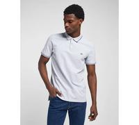 Lee Poloshirt Pique in Hellgrau 5XL Regular Fit