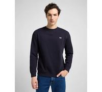 Lee Sweatshirt Plain Crew Regular Fit Blau (Midnight Navy) Größe M