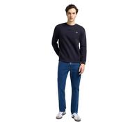 Lee Herren Plain Crew Sweatshirt, Blau (Midnight Navy Ma), Large