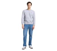 Sweatshirt LEE Gr. S, grau (grau, meliert) Herren Sweatshirts (19498301-S)