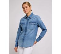 LEE REGULAR WESTERN Langarm Bluse Jeanshemd mt range 112350257 - INDIGOOD L