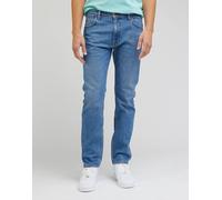 Lee Herren Rider Jeans, Moody Blue Used, 34W / 34L EU