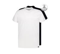 Lee 2 Units Short Sleeve T-shirt Weiß,Schwarz L / Regular Mann (Herstellerartikelnummer: L680CMKW-L)