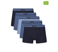 LEE Underwear 5er-Set: Boxershorts "Brand" in Dunkelblau - Größe S | Herren Waesche