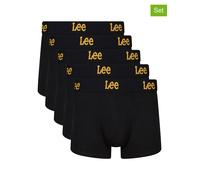 LEE Underwear 5er-Set: Boxershorts "Innes" in Schwarz - Größe XL | Herren Waesche