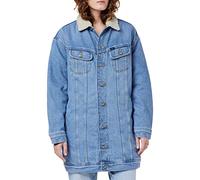 Lee Women Elongated Sherpa Rider Denim Jacket, Day USE, XS