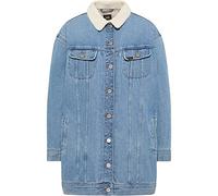 Lee Women Elongated Sherpa Rider Denim Jacket, Day USE, XS