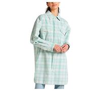 Lee Women's Elongated Overshirt Shirt, Dusty Jade, XX-Large