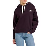 Lee Women's Essential Hoodie Hooded Sweatshirt, Deep Wine, M