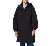 Lee Womens Long Puffer Jacket, Black, M