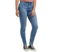 Lee Women's Scarlett HIGH Jeans, Bright Storms, 27W / 33L