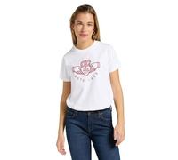 Lee Women's SMALL Graphic Tee 1 T-Shirt, Ecru, Large