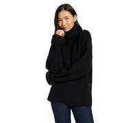Lee Women's Wide Cuff Turtle Neck Sweater, Unionall Black, XS