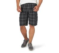 Lee Herren, Latzhose, Pantalón Corto Con Cinturóndungarees و Wyoming Cargo Short mit Gürtel Cargos, Black Clifton Plaid, 50