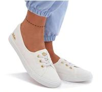 LeeCooper Damen Sneaker LCW-26-02-4043 Leicht, bequem, luftig, Textil Sneaker für den Sommer, perfekt für den Alltag, Weiß Schwarz