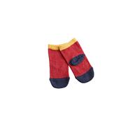 Leela Cotton 2 Paar Baby Kinder Socken Bio-Baumwolle Unisex 3307 (27-30, Kirschrot-d.blau-senfgelb)