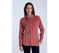 Leela Cotton 9233-021 | Unisex Cordhemd Dunkel mauve XS