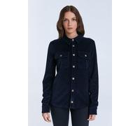 Leela Cotton 9233-021 | Unisex Cordhemd Nachtblau XS