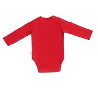1er bis 6er Pack Baby Langarm Body Bio-Baumwolle Rippjersey "Leela Cotton" ziegelrot 62-68