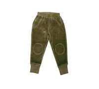 Leela Cotton Baby Kinder Hose Nickyhose Bio-Baumwolle Nicki Strampelhose Jungen Mädchen Gr. 50/56 bis 104 (86-92, Oliv-grün)