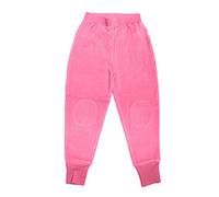 Leela Cotton Baby Kinder Hose Nickyhose Bio-Baumwolle Nicki Strampelhose Jungen Mädchen Gr. 50/56 bis 104 (116, Altrosa)