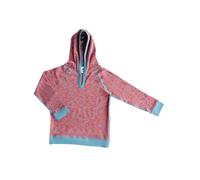 Leela Cotton Kinder Shirt mit Kapuze Flamme Gr.128