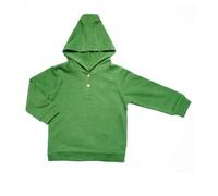 Leela Cotton Baby Kinder Kapuzenshirt Pullover Bio-Baumwolle Kapuzenpullover 2024 (92, waldgrün)