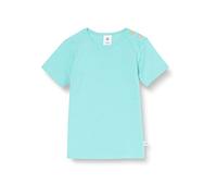 Leela Cotton Baby Kinder Kurzarm T-Shirt Bio-Baumwolle GOTS Shirt Jungen Mädchen Gr. 50 bis 128 (98/104, türkis)
