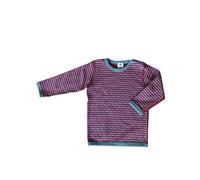 Leela Cotton Baby Kinder Langarmshirt Wendelangarmshirt Bio-Baumwolle Wendeshirt T-Shirt Jungen Mädchen Gr. 50/56 bis 98/104 (98/104, Isfahan)
