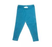 Leela Cotton Baby Kinder Leggings Bio-Baumwolle Hose Schlafanzüge Unisex 2051 blau-donau 98-104