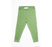 Leela Cotton Baby Kinder Leggings Bio-Baumwolle Hose Schlafanzüge Unisex 2051 grün-wald 86-92