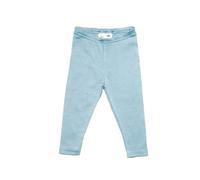 Leela Cotton Baby Kinder Leggings Bio-Baumwolle Hose Schlafanzüge Unisex 2051 blau-tauben 86-92