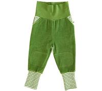 Leela Cotton Baby Kinder Nickyhose Hose Bio-Baumwolle grün-wald 74-80
