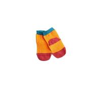 Leela Cotton Baby/Kinder Socken Bio-Baumwolle orange/kirschrot/petrol 18/20