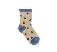 Leela Cotton Baby Kinder Socken Gepunktet Bio-Baumwolle Unisex (DE/NL/SE/PL, Numerisch, 31, 34, Regular, Jens-melange-natur)